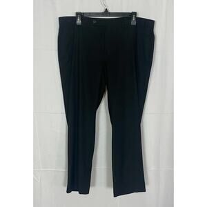 Lauren Ralph Lauren Men's Premium Black Dress Pants 38W 27L Classic Fit Stretch